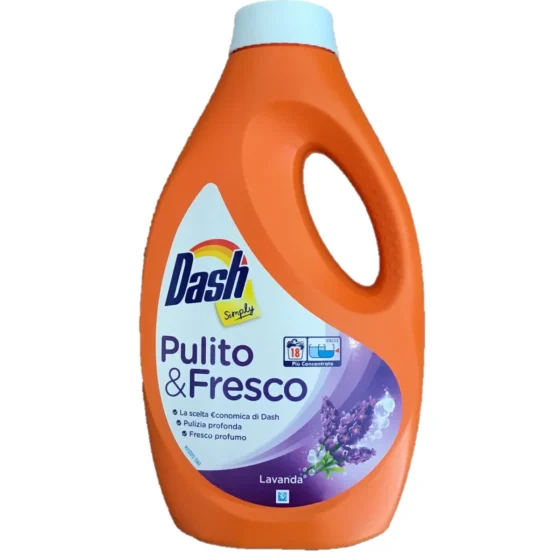 Dash Simply Pulito e Fresco 18пр. комбиниран перилен препарат лавандула