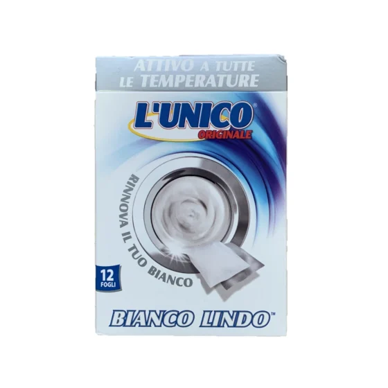 Кърпички за подновяване на бяло пране Bianco Lindo L'unico 12бр